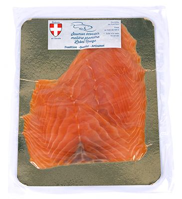 saumon fumé Label rouge en tranches